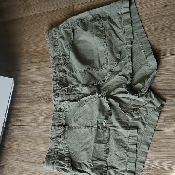 torrid Shorts Torrid Olive Green Cargo Shorts Poshmark